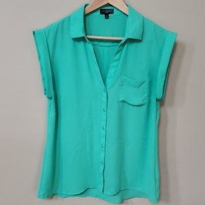 Mint Green work shirt